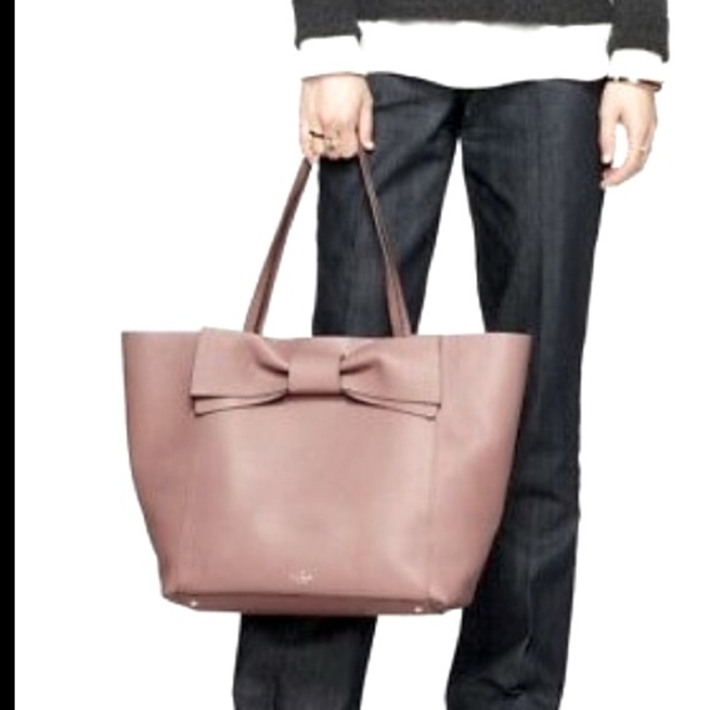 Kate Spade rosewater (dusty mauve) pebbled leather